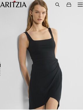 Wilfred Saturn Mini  Black Dress